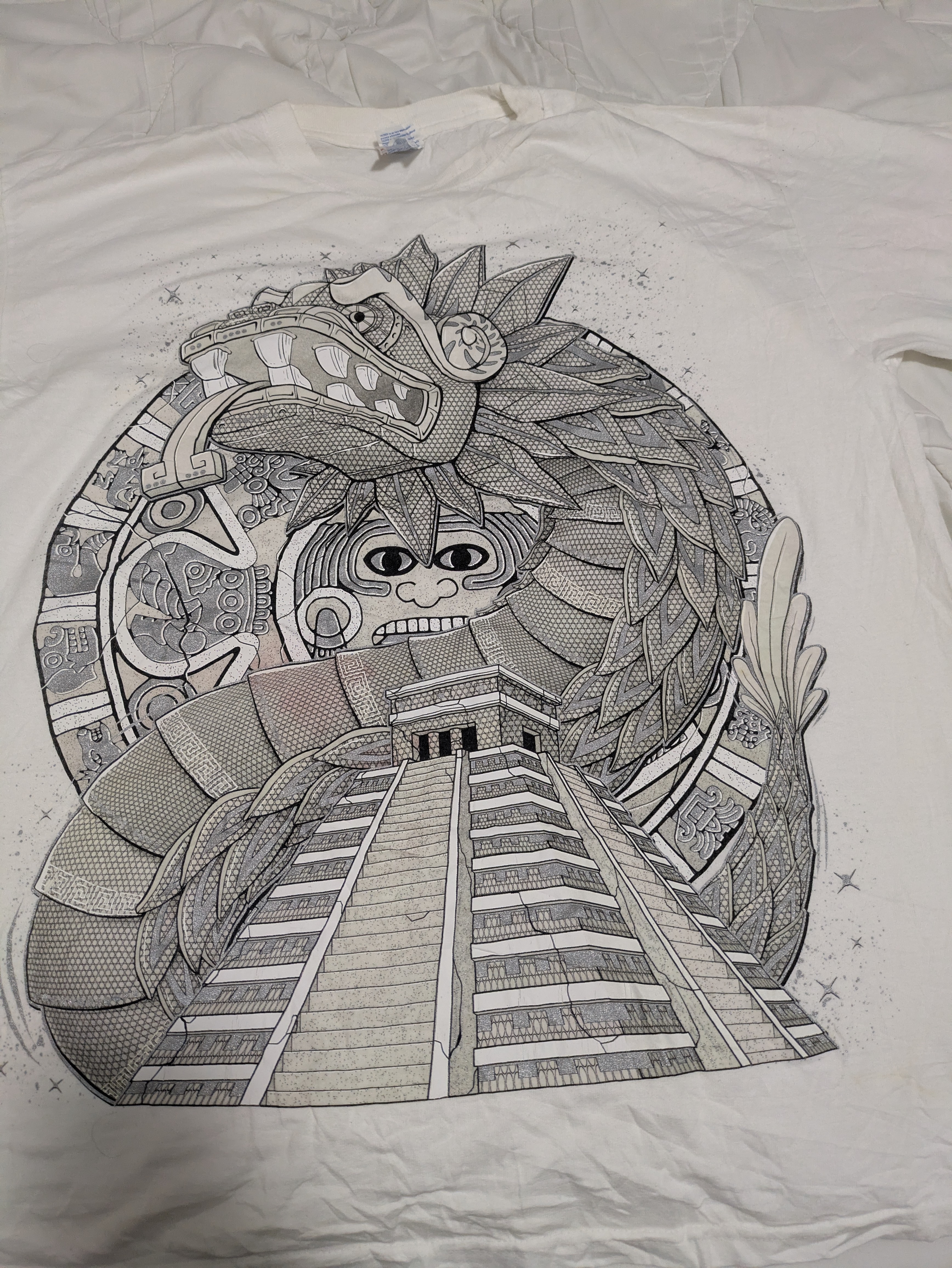 Yazbek Aztec Graphic T-Shirt Men's XL — 4. detail